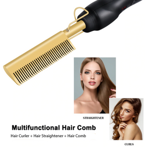 Ceramic Hair Straightening Comb