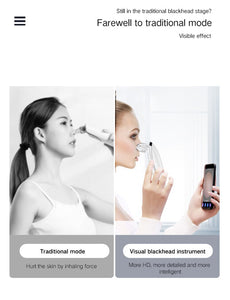 Visual Blackhead Remover with HD Camera